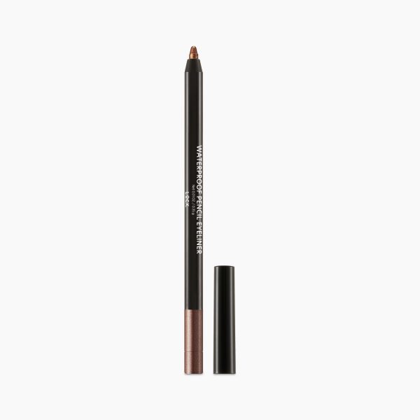 WATERPROOF PENCIL EYELINER-02 PEARL BROWN